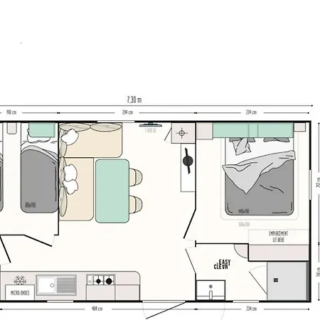 Mobil Au Bord Du Verdon Apartament Montagnac (Alpes-de-Haute-Provence)